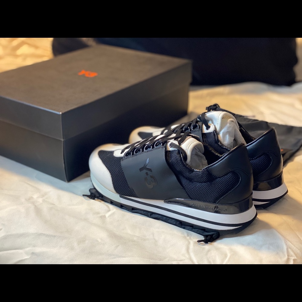 Y3 Rhita Sport NEW CG3198 US9 CBlack/FTWhite